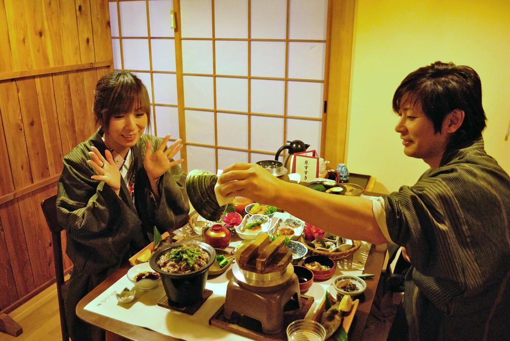 Ban-Ya Hot Spring Inn Yufu Esterno foto